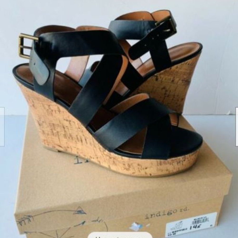 Indigo Rd. Women's Shoes Keffie 2 Open Toe Casual Platform Sandals Sz 10, NIB